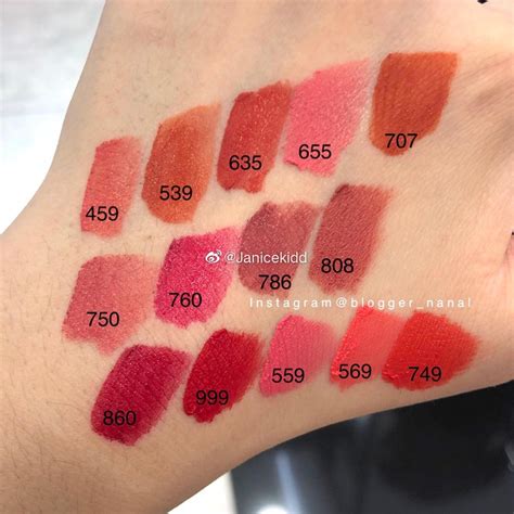 dior double rouge 657 试色